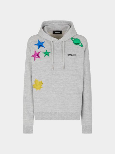DSQUARED2 DSQUARED2 COOL HOODIE | REVERSIBLE