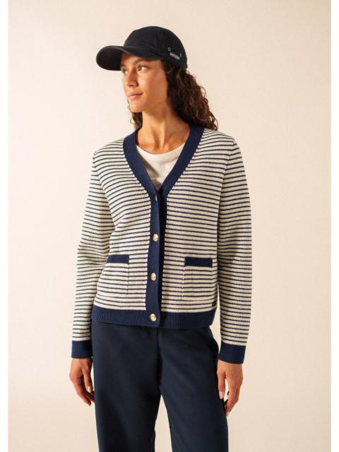 SAINT JAMES ISTRES Textured Knit Cardigan