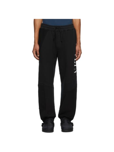 Valentino Black Patchwork Lounge Pants