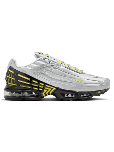 Nike Air Max Plus 3 Metallic Silver Opti Yellow