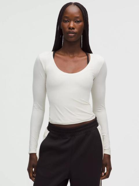 lululemon Wundermost Ultra-Soft Nulu Scoopneck Long-Sleeve Shirt