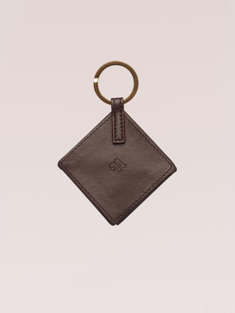 Nanushka QUINN - Origami keychain - Dark brown/Black