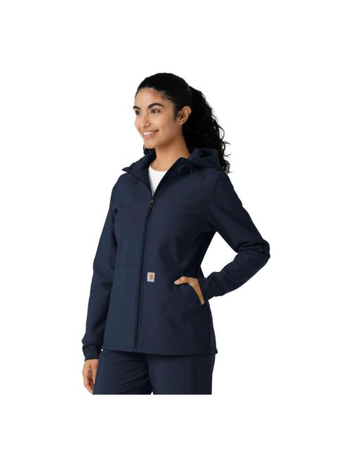 Carhartt Women's Bonded Fleece Scrub Hoodie