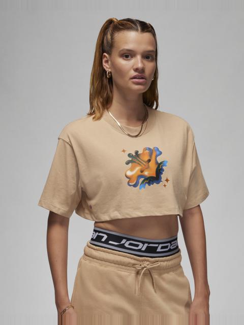 Jordan Artist Series by Jordan Moss Women's Super Cropped Tee