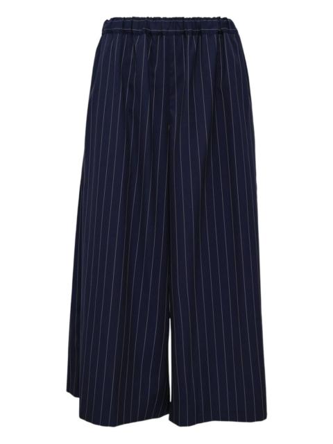 Comme Des Garçons stripe wool trousers