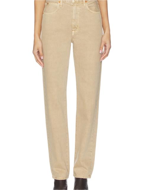 London High Rise Straight Leg Jeans