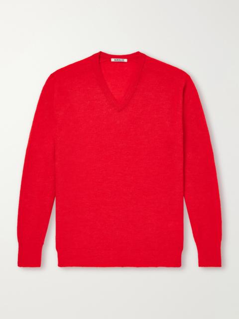 AURALEE Alpaca-Blend Sweater