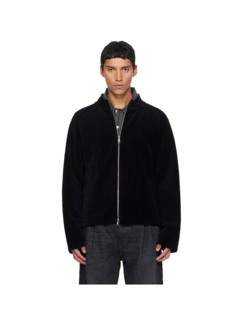 mfpen Black Leisure Zip Up Jacket