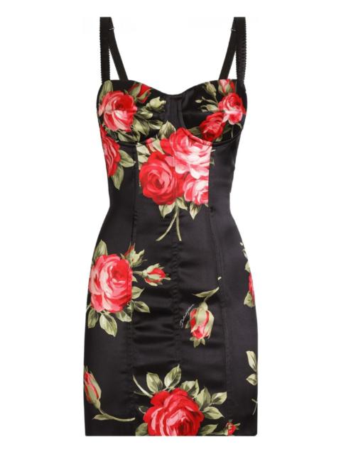 Dolce & Gabbana floral mini dress