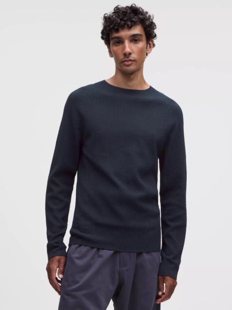 lululemon Rib-Knit Slim-Fit Long-Sleeve Shirt