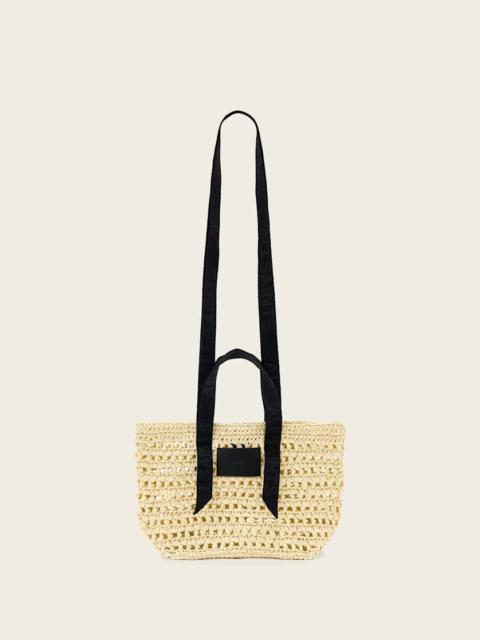 ALLSAINTS CELAYNE CROCHET PAPER MESH BAG
