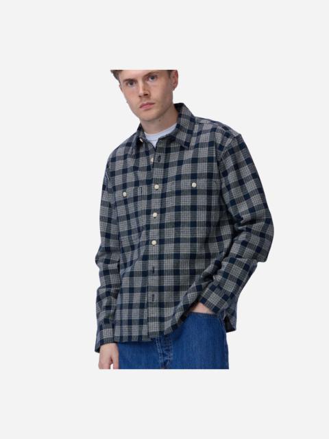 3sixteen Utility Flannel ~ Midnight Boxweave