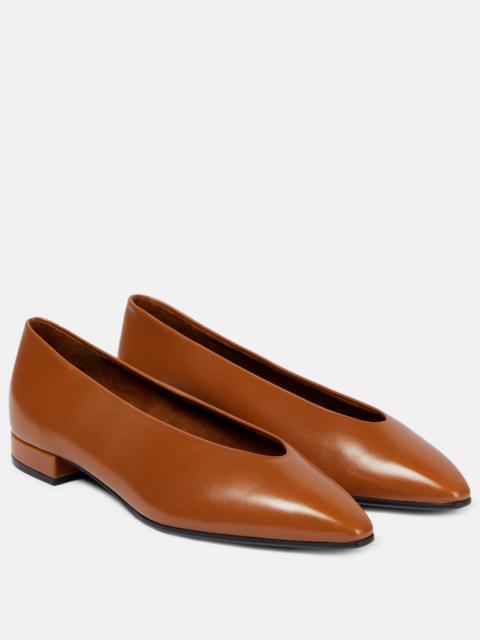 Rebecca leather ballet flats