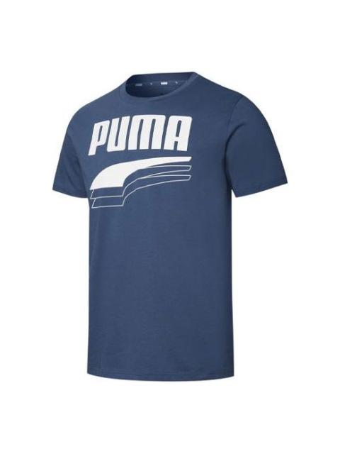 PUMA PUMA Rebel Bold T-Shirt 'Blue' 583867-43