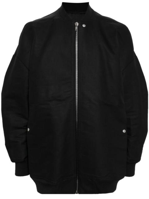 zip-up bomber jacket