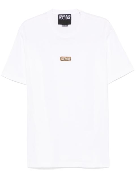 VERSACE JEANS COUTURE Logo-plaque T-shirt