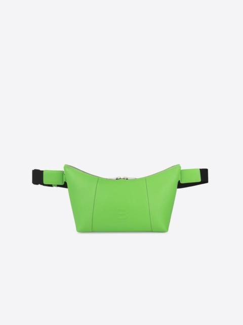 BALENCIAGA Men's Hourglass Xl Men Beltbag in Fluo Green