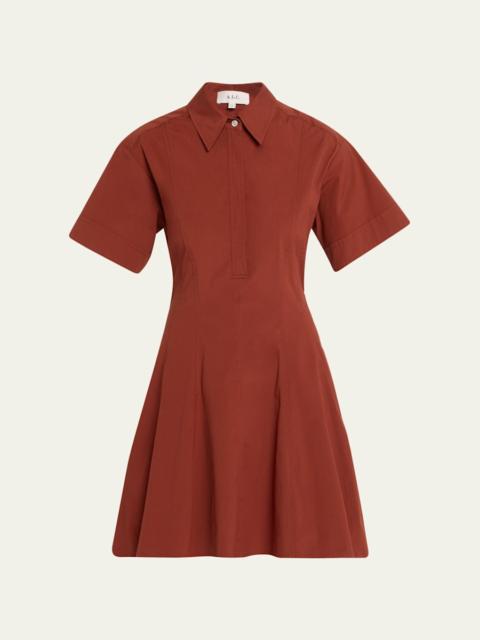 A.L.C. Dell Short-Sleeve Mini Dress