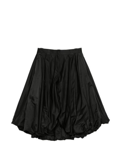 BALENCIAGA gathered midi skirt