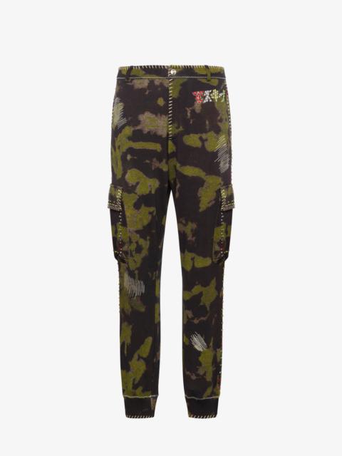 Moschino KATAKANA LOGO CAMOUFLAGE JOGGING