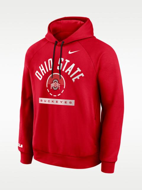 Nike Ohio State Courtside Men's Nike Dri-FIT College Pullover Hoodie