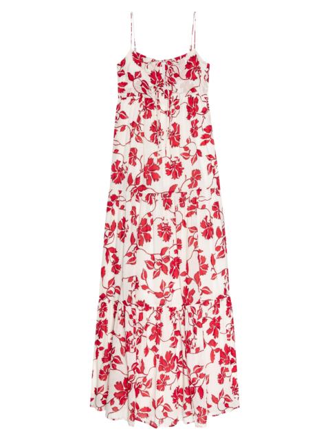 Rails Women's Mica Jasmine Floral Cotton Maxi Dress - Red Jasmine