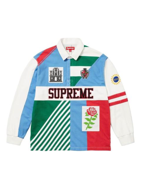Supreme Supreme FW23 Week12 FW23 ROSE RUGBY Jersey 'Multicolor' SUP-FW23-193