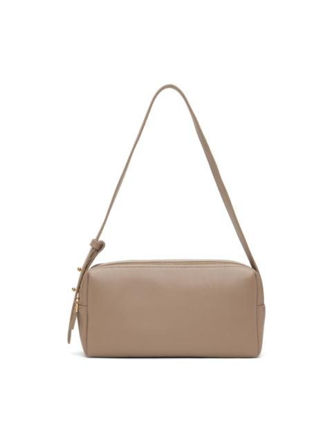 Taupe Trousse Leather Bag
