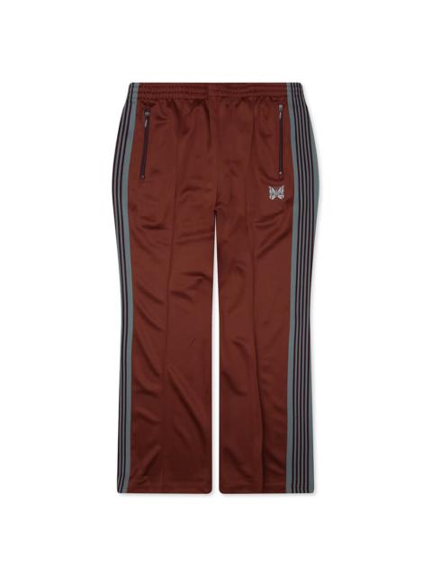 NEEDLES POLY SMOOTH BOOT-CUT TRACK PANT - RUST
