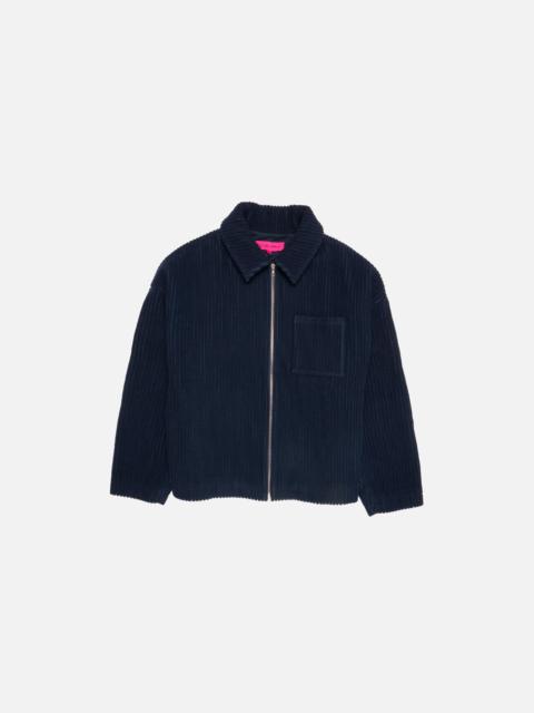 The Elder Statesman CUDDLE CORD ZIP JACKET