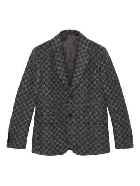 GUCCI Gucci GG Flannel Jacket 'Black' 770366-ZAOWO-1074