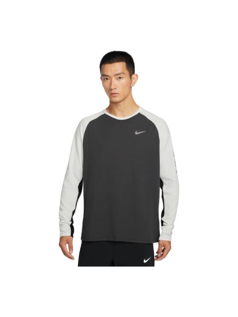 Nike Nike Stride Dri-FIT Waffle Running T-Shirt 'Anthracite Platinum Tint' IQ3630-060