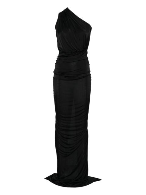 Rick Owens Lilies one-shoulder neckline maxi dress