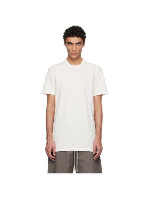 Rick Owens Off-White Short Level T-shirt