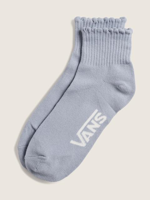 Vans Scallop Quarter Crew Socks