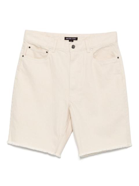 MICHAEL KORS frayed denim shorts