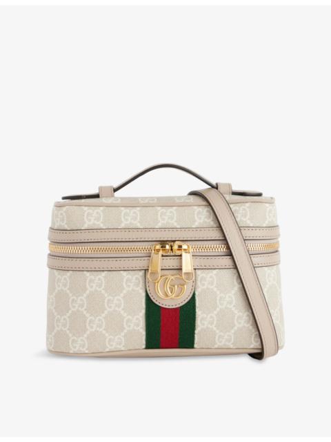 GUCCI Ophidia super mini monogram canvas shoulder bag