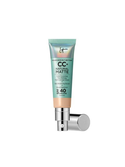 IT Cosmetics CC+ Cream Natural Matte Foundation with SPF 40
