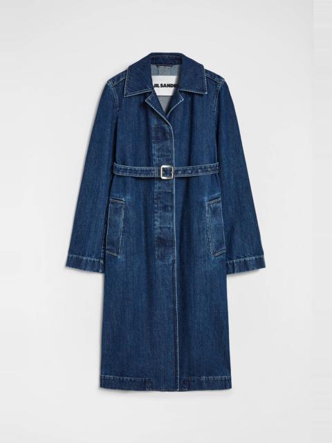 Jil Sander Denim Trench Coat