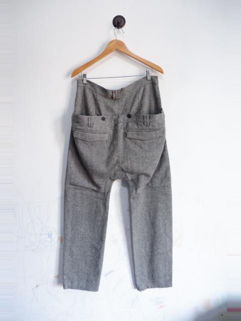 Other Designers Japanese Brand - Vintage GGD Drop Crotch Double Waist Knit Pants