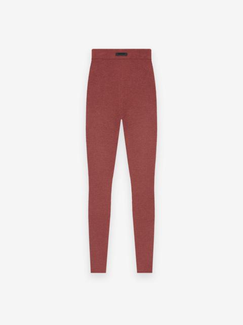 ESSENTIALS Womens Waffle Legging