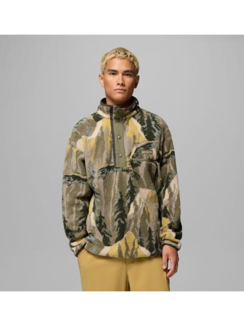 Columbia Men's Helvetia II Printed Half Snap Printed Fleece Pullover