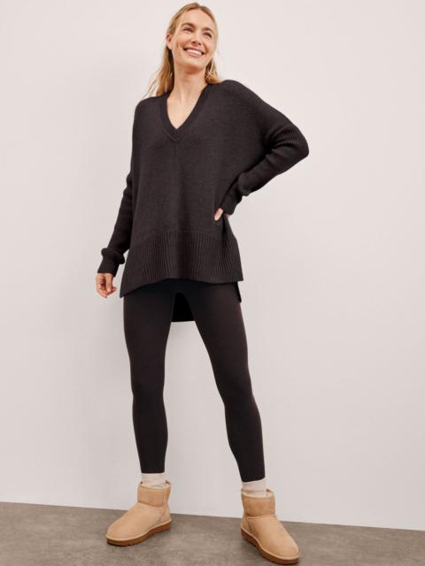 BEYOND YOGA Wool-Cashmere V-Neck Sweater