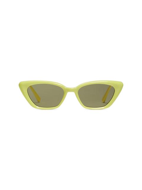 GENTLE MONSTER Terra Cotta Y7 logo-plaque sunglasses