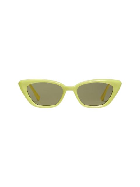 Terra Cotta Y7 logo-plaque sunglasses