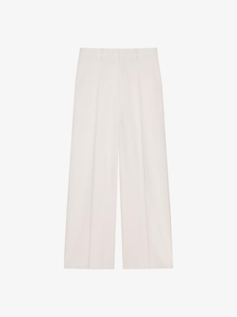 Givenchy EXTRA WIDE PANTS IN WOOL AND MOHAIR