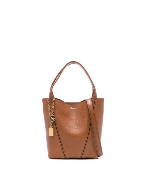 Chloé Chloé Spin small leather tote