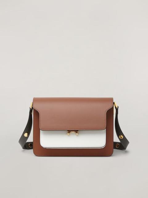 Marni TRUNK BAG IN THREE-COLOURED CALFSKIN