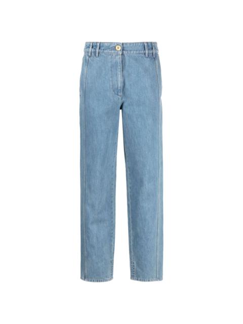 PATOU Cargo low-rise tapered jeans