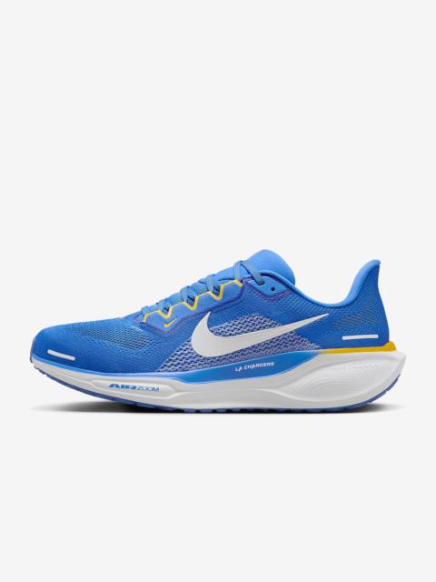 Nike Pegasus 41 NFL Los Angeles Chargers Men's Road Running Shoes